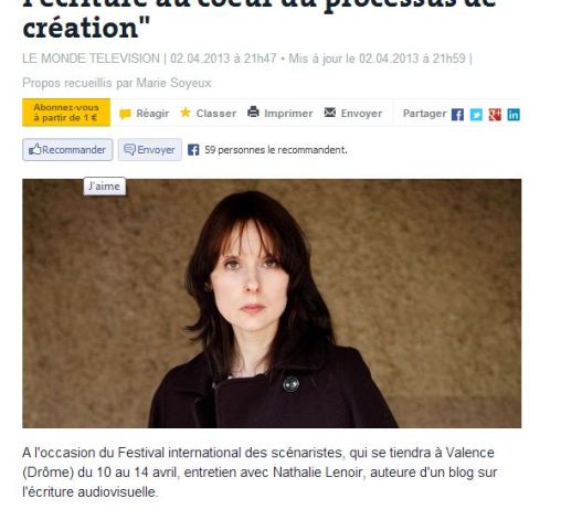 Article Le Monde
