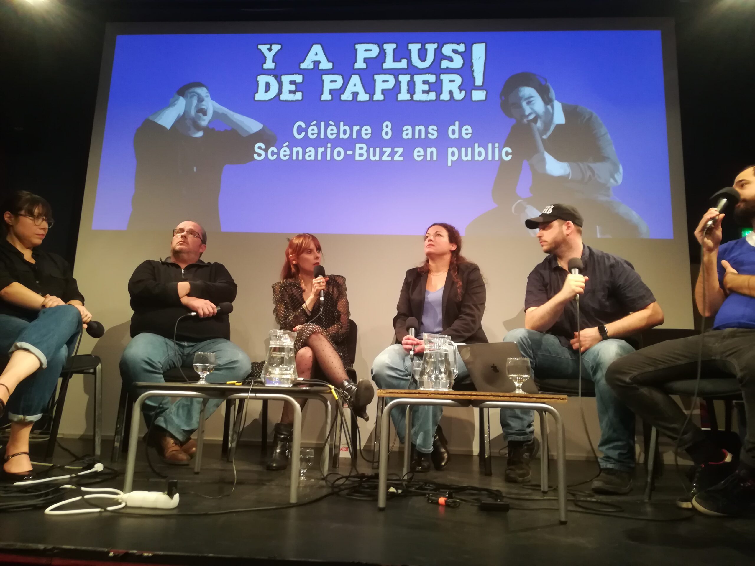 Les adieux de Scénario-Buzz en public